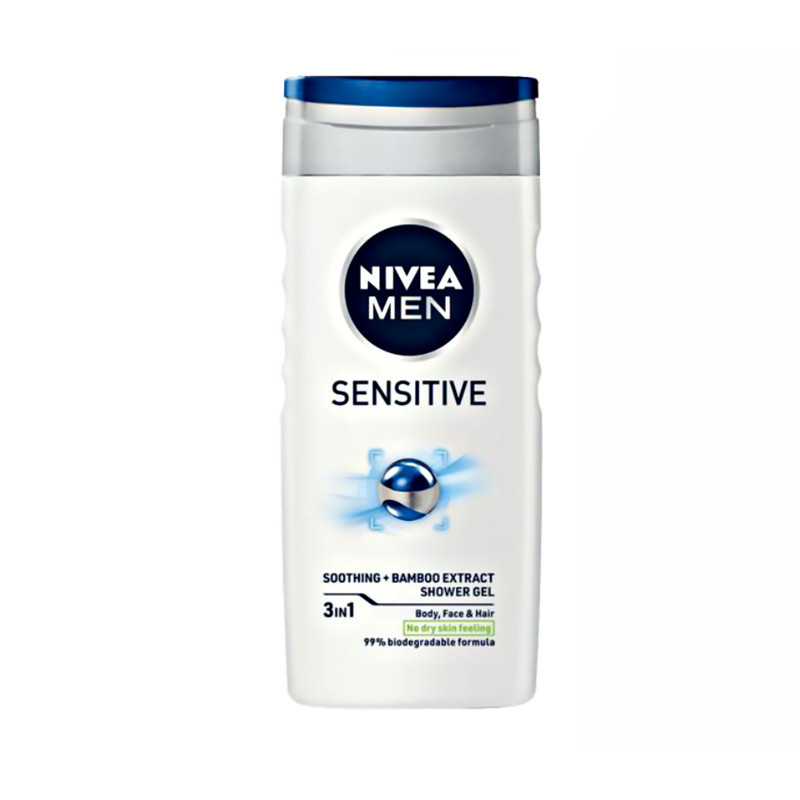 شامپو  نیوآ مدل Sensitive مناسب برای موهای حساس حجم 250 میلی لیتر