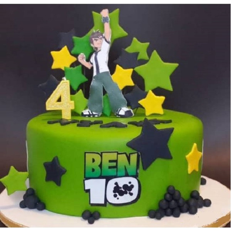 ابزار تزیین کیک بهگز مدل Ben 10