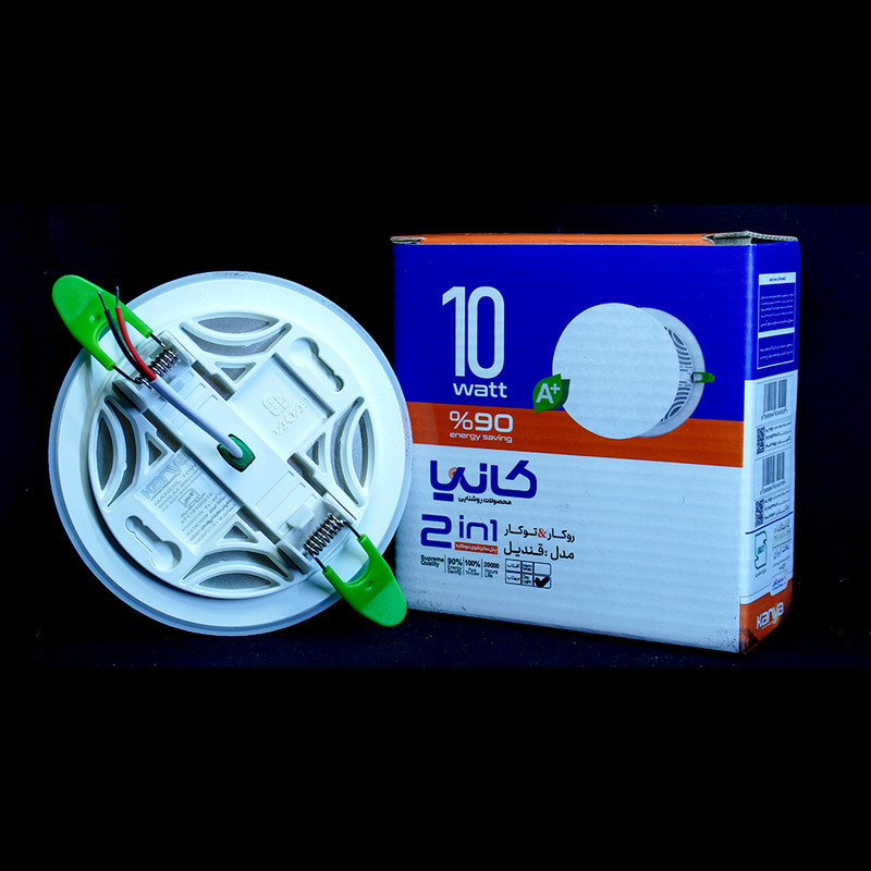پنل ال ای دی 10 وات کانیا مدل قندیل بسته 5 عددی