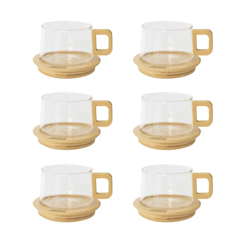 سرویس چای خوری 12 پارچه 6 نفره شاهین مدل SHN-122