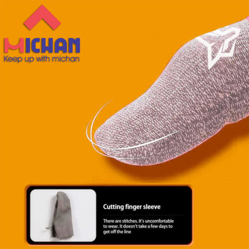 آستین کنترل کننده انگشت میچان مدل finger sleeve بسته 4 عددی
