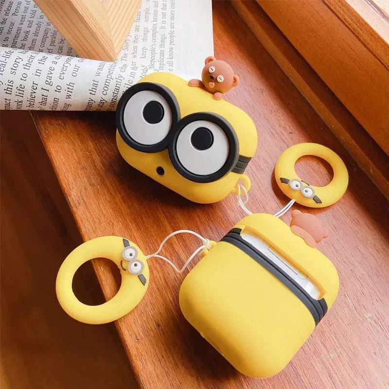 کاور مسیر طرح Mini Minion مناسب برای کیس اپل ایرپاد 4  4ANC