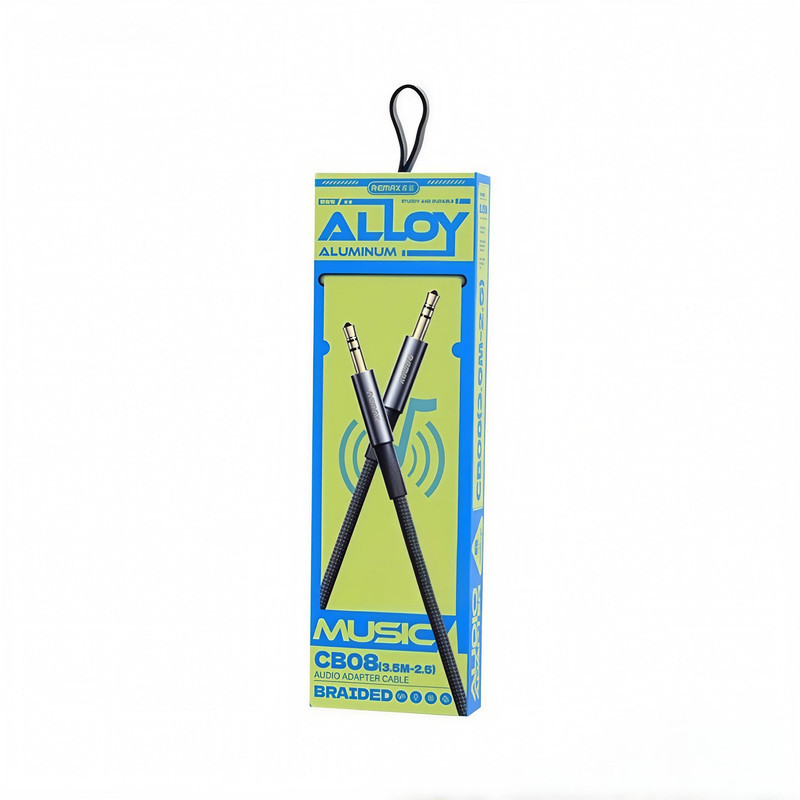 کابل AUX ریمکس مدل CB08 طول 1.2 متر