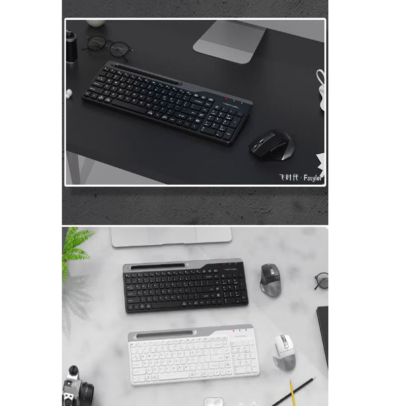 کیبورد و ماوس بی سیم ای فورتک مدل FSTYLER_F_B_2535_C
