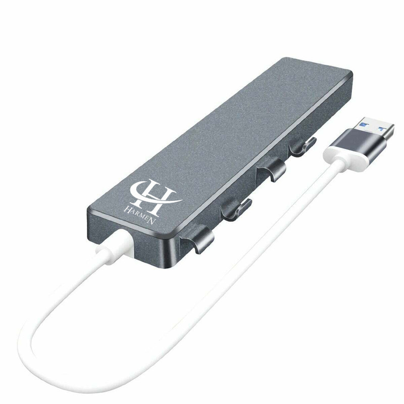 هاب 4 پورت USB 3.0 هارمن مدل HR-USB3000