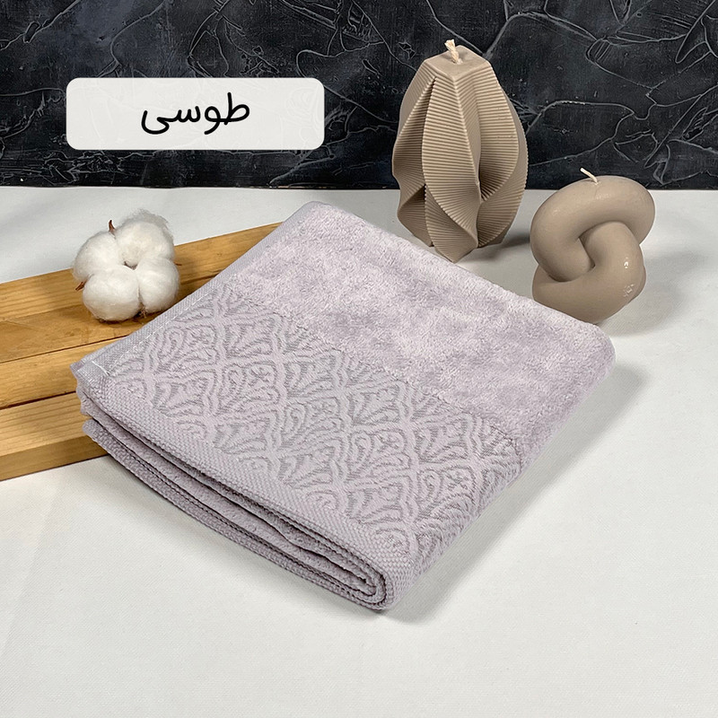 حوله دست و صورت هیرو طرح کاریزما سایز 40×75 سانتی متر