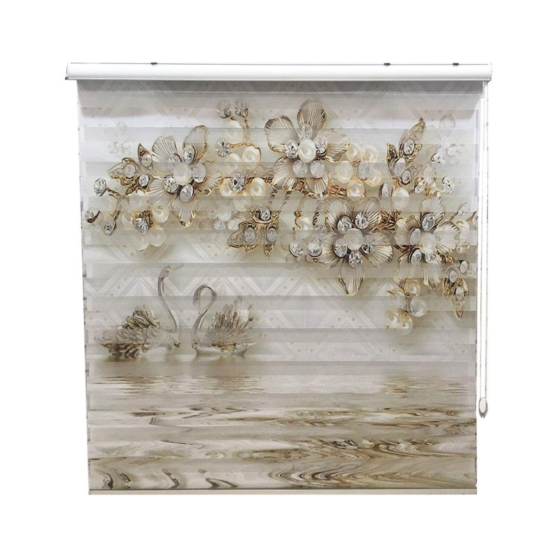 پرده زبرا مدل TD-28 سایز 150x200 سانتی‌ متر