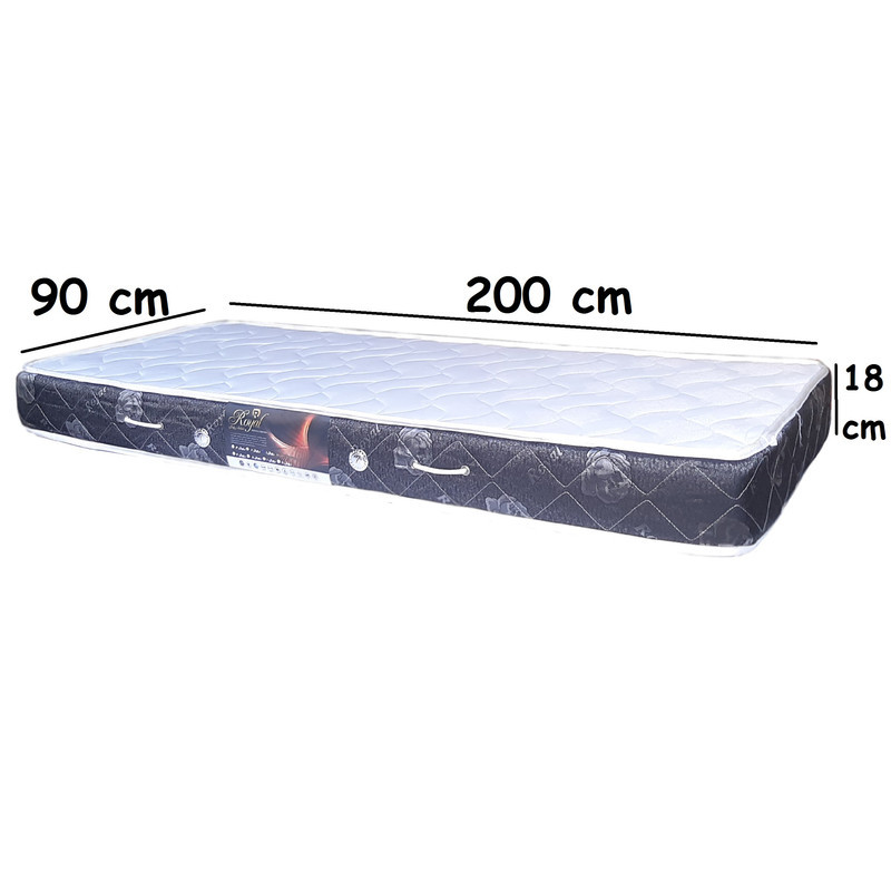 تشک رویال مدل آسایش طبی T01 یک نفره سایز 200 × 90 سانتی‌ متر