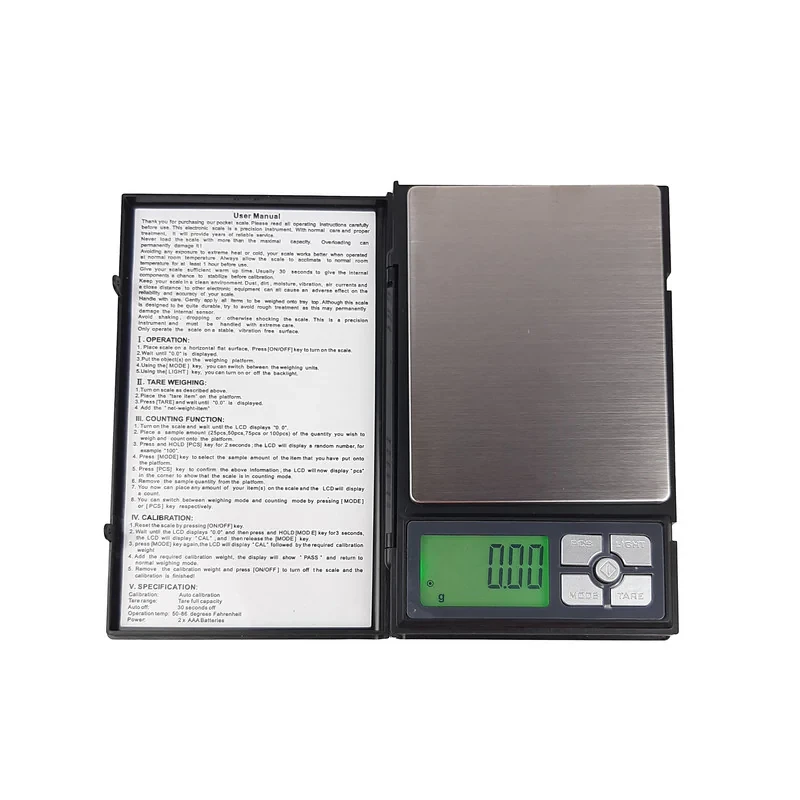 ترازو دیجیتال مدل نوت بوک کد NOTEBOOK