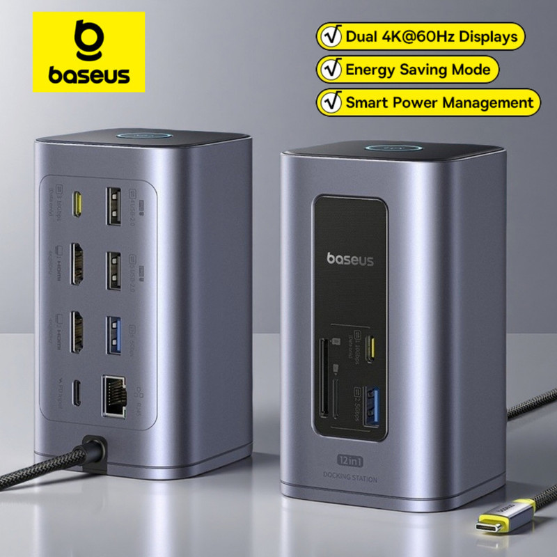 هاب 12 پورت USB-C بیسوس مدل BS-OH198