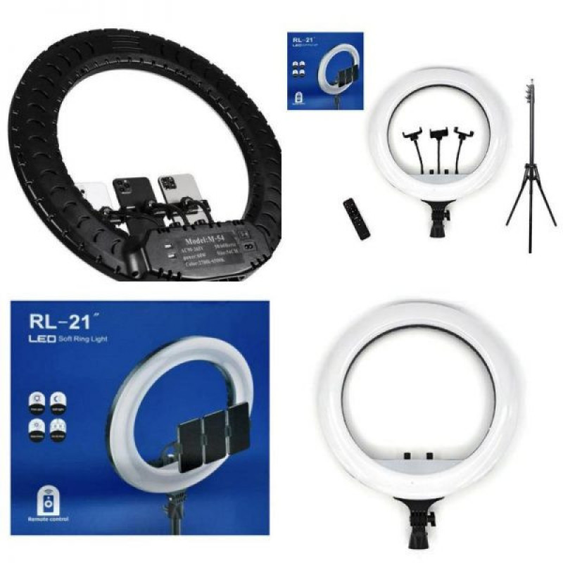 رینگ لایت  مدل RL-21 Ring Light به همراه سه پایه