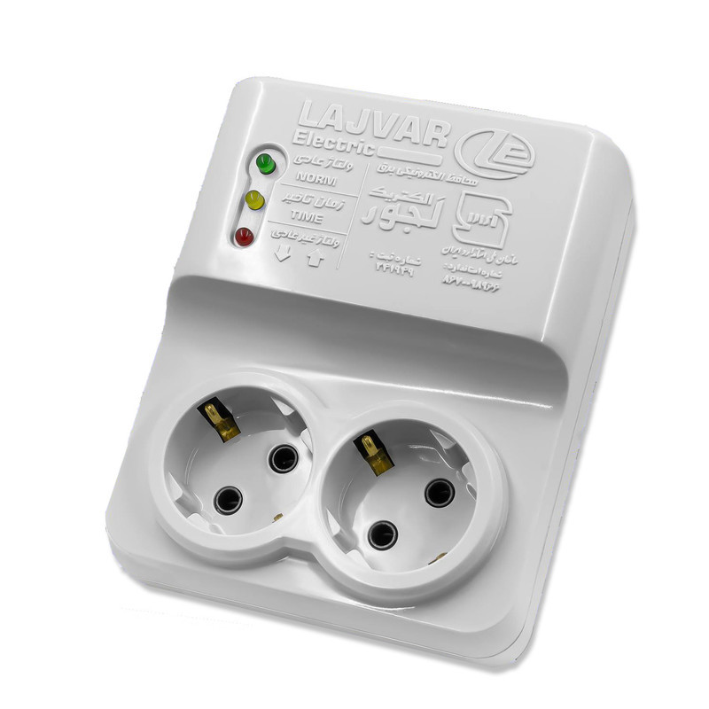 محافظ ولتاژ لجور الکتریک مدل L109 - 3500W - 16A - 3Meter