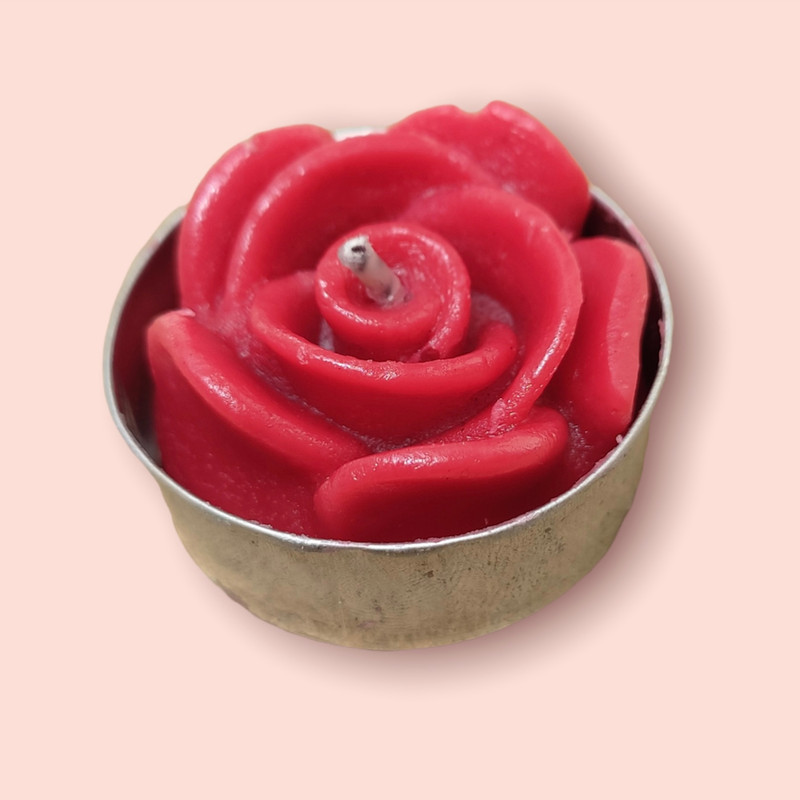 شمع وارمر مدل گل بسته 25 عددی