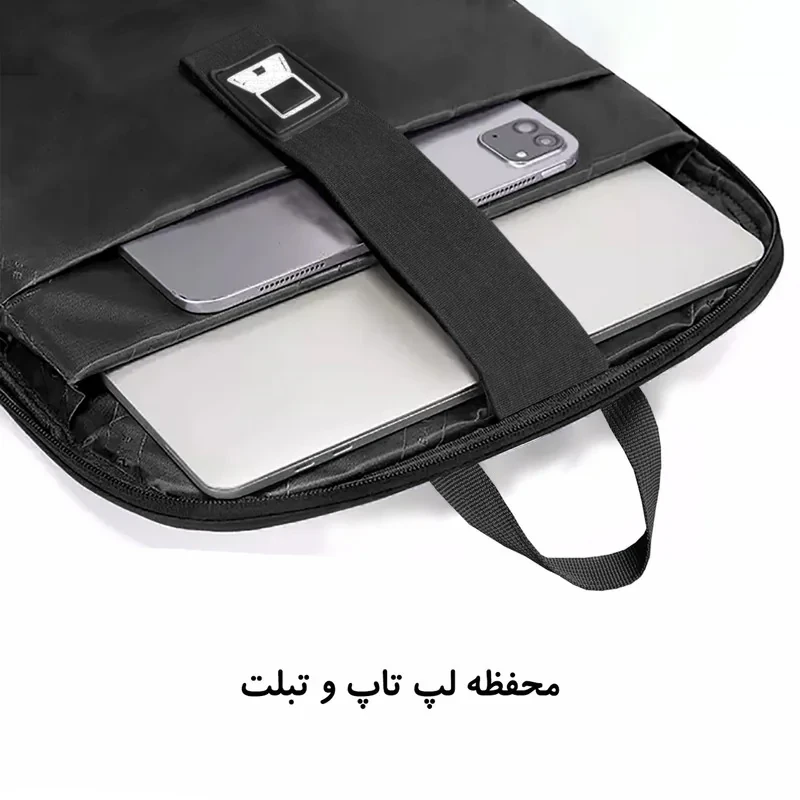 کوله پشتی لپ تاپ برساد مدل Bb 112 مناسب برای لپ تاپ 14.1 تا 15.6 اینچی