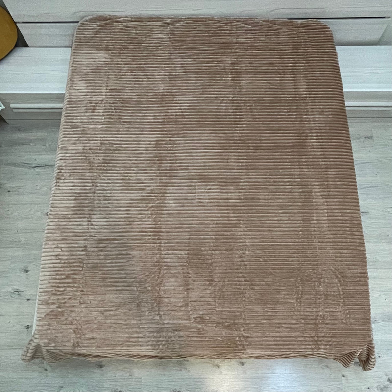 پتو مسافرتی مدل پلیسه دونفره سایز 200x220سانتی متر