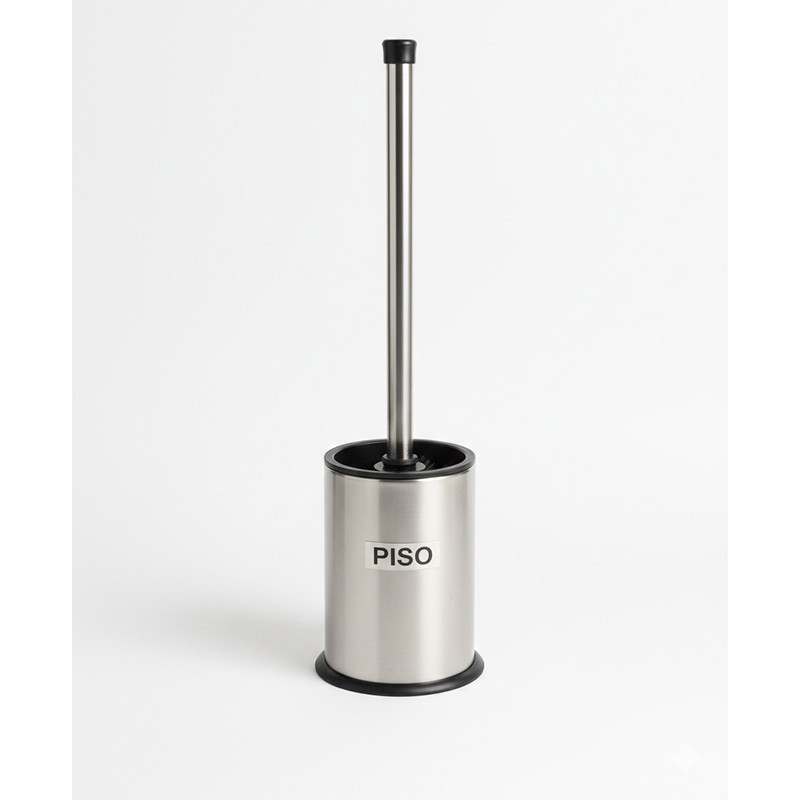 ست سطل زباله و فرچه پیسو مدل P-3-ltr گنجایش 3 لیتر