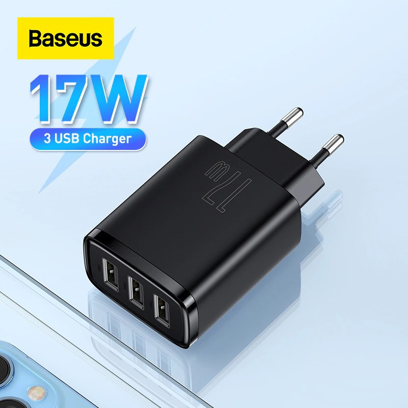 شارژر دیواری باسئوس مدل CCXJ0201-17W