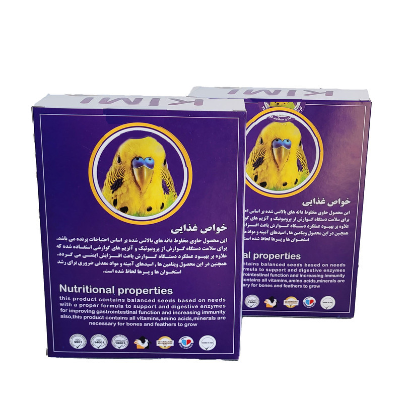 غذای مرغ عشق کیمی مدل حمایتی وزن 750گرم بسته دو عددی
