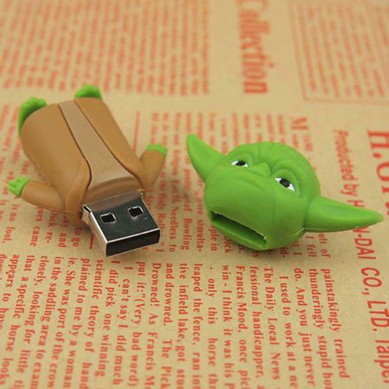 فلش مموری طرح یودا مدل Ul-Yoda01 ظرفیت 16 گیگابایت
