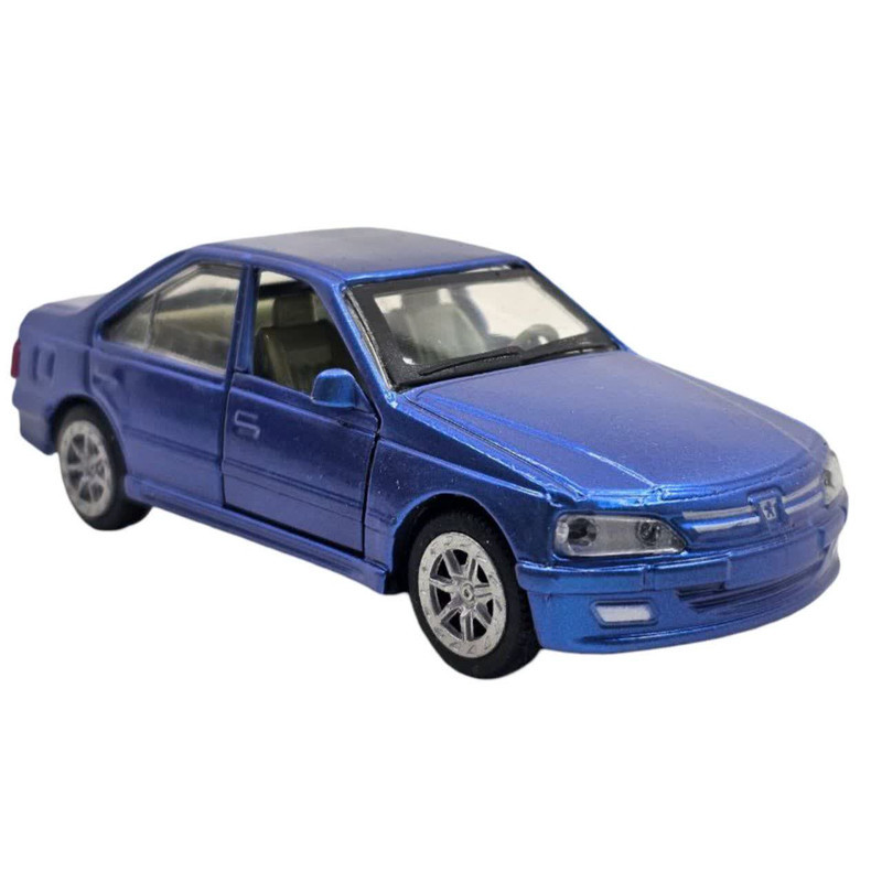 ماشین بازی ناب سل مدل پژو پرشیا (پارس) فلزی عقب کش کد Peugeot Persia Metal Pull Back craem trim naab003