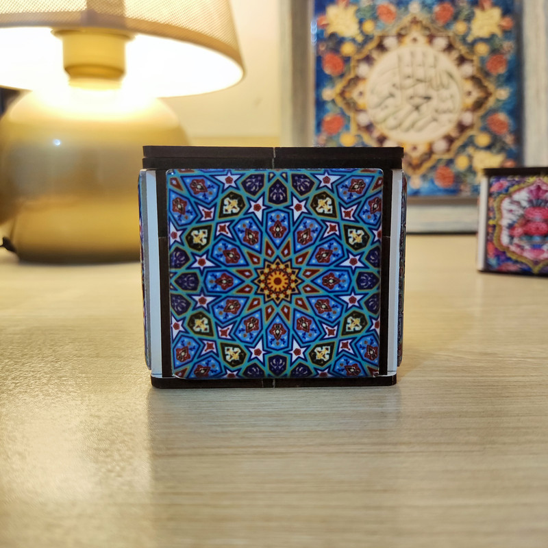 جاشمعی مدل چوب و کاشی طرح kh کد 895