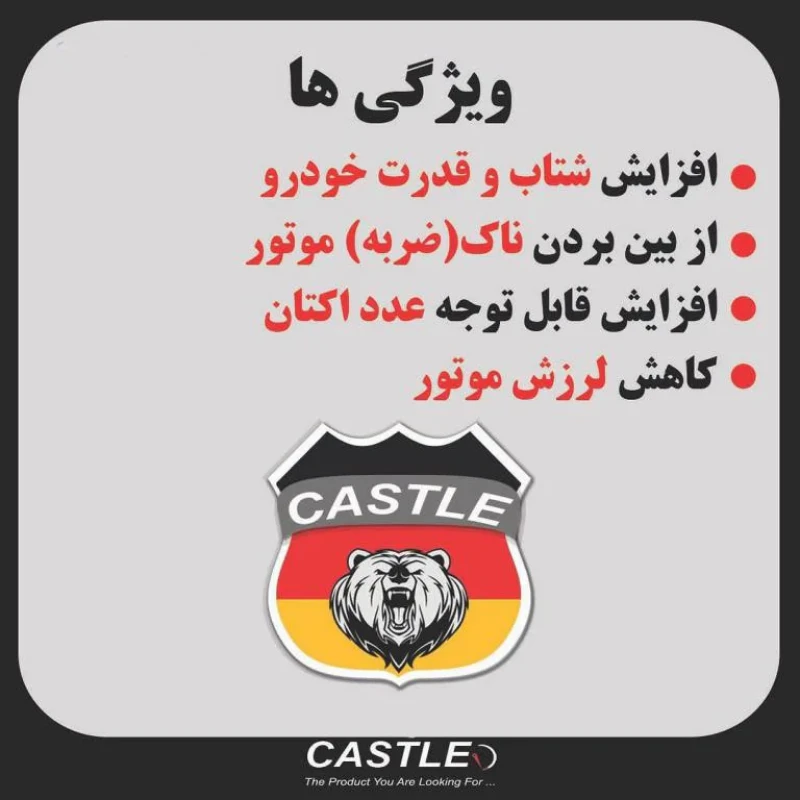 اکتان بوستر کستل مدل اولترا پرو حجم 350 میلی لیتر
