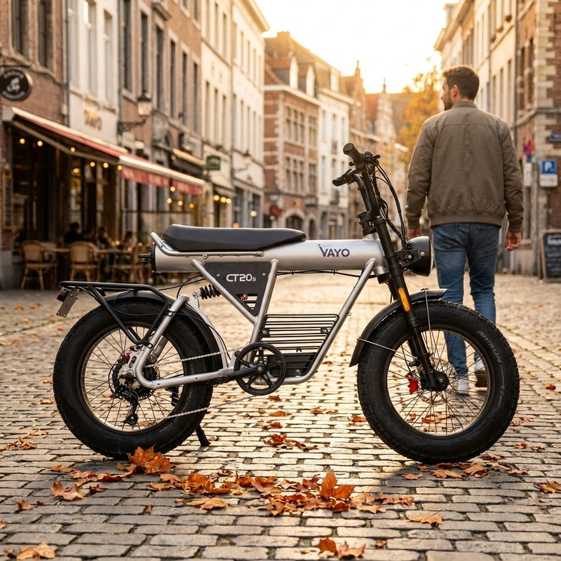 دوچرخه برقی وایو مدل CT20S سایز طوقه 20 اینچ