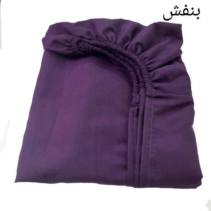 سرویس ملحفه مدل میکروفایبر نیکیا کد 100  یک نفره دو تکه