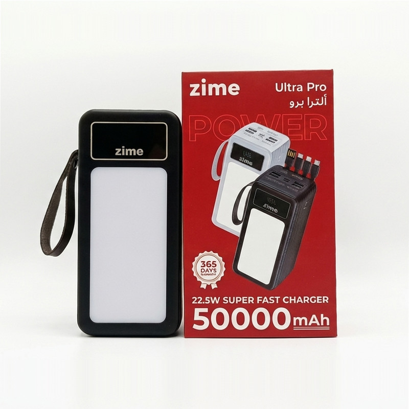 پاوربانک 22.5 وات زیم مدل ULTRA PRO B15 ظرفیت 50000 میلی‌آمپرساعت