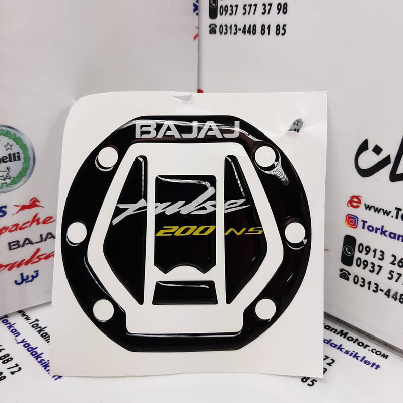 برچسب در باک موتور سیکلت وارون مدل L-28-BLK مناسب برای ان اس