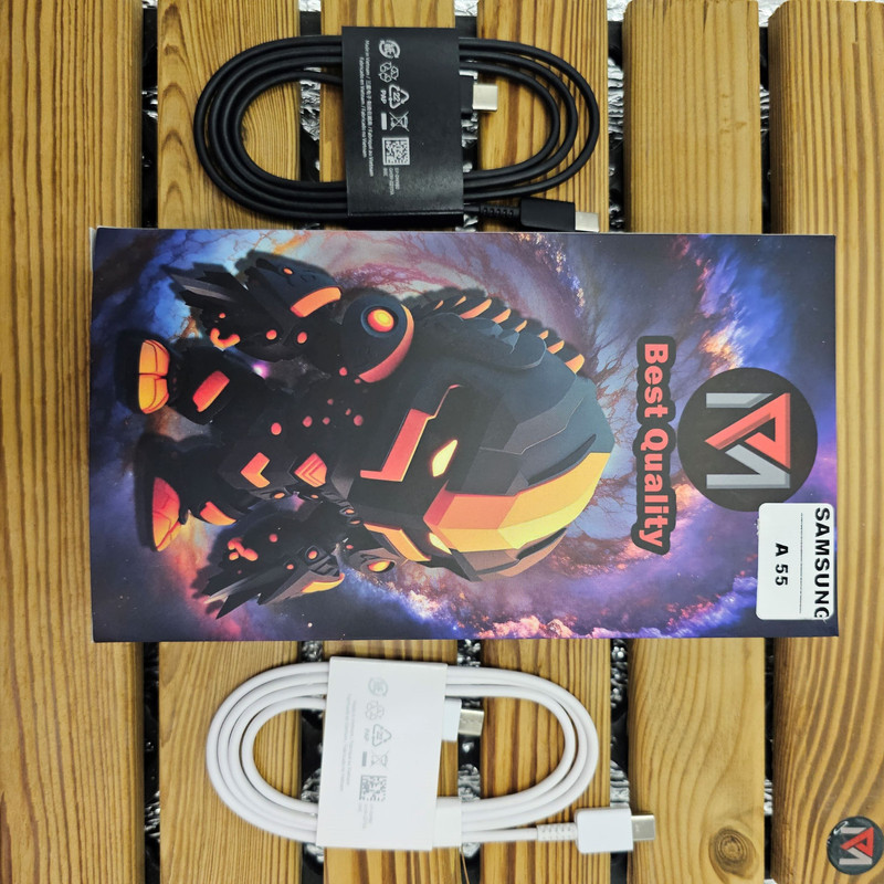 شارژر دیواری 25 وات ام پی مدل A55 به همراه کابل USB-C