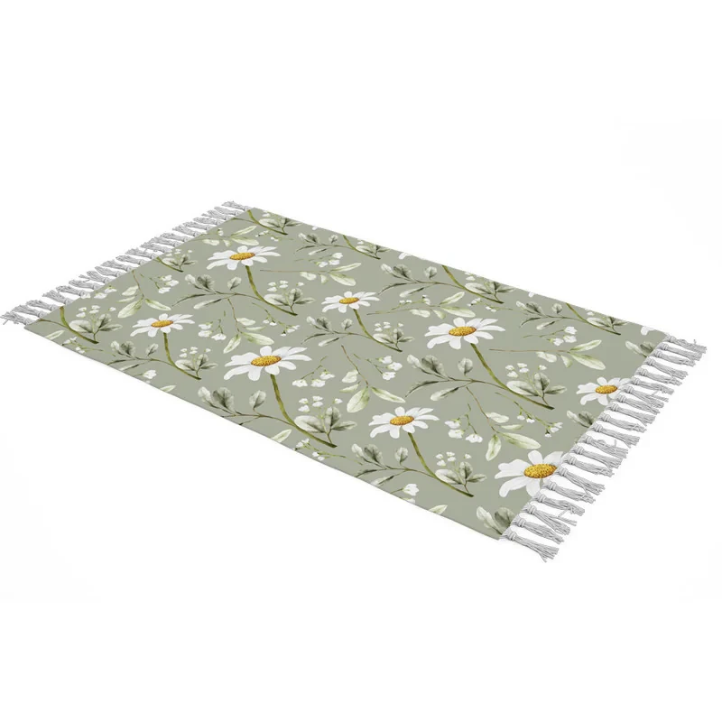 شال مبل مدل بابونه کد f2sh1059 سایز 100x180 سانتی متر
