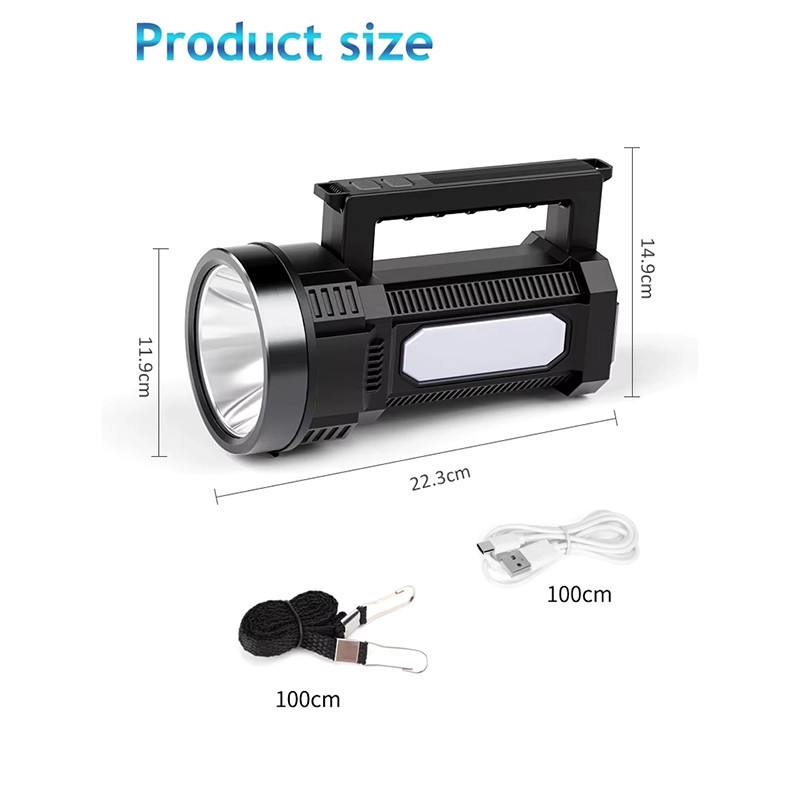 چراغ قوه دستی ویداسی مدل WD-5022A با نور مهتابی