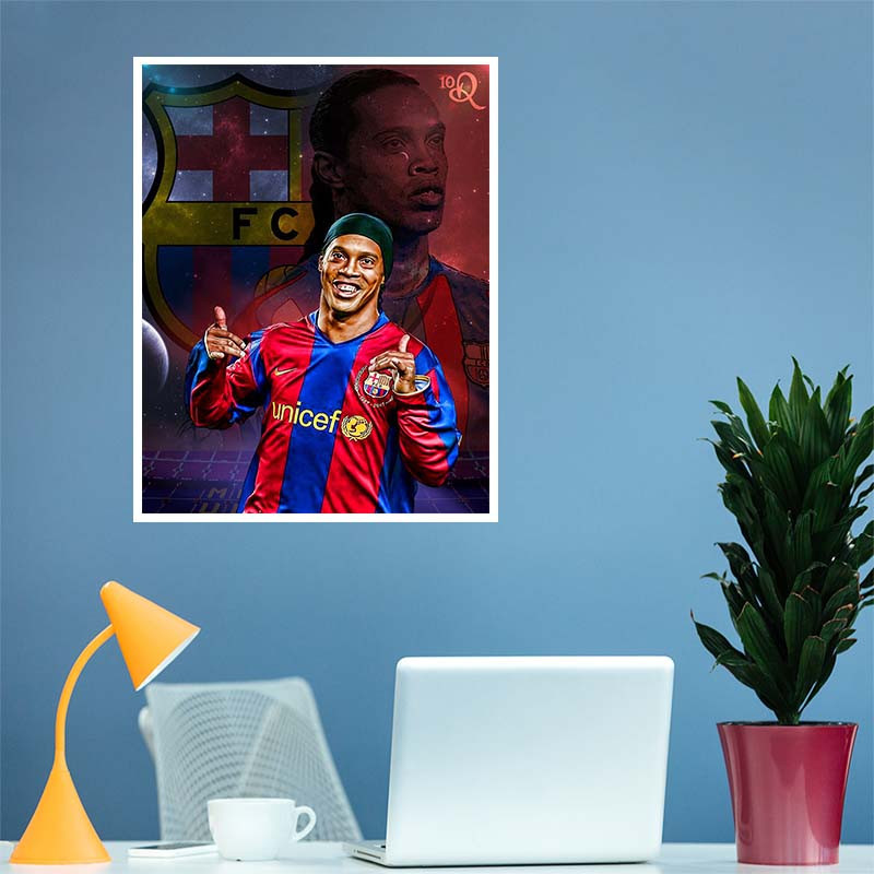 پوستر کارنيکا طرح طرفداران فوتبال Football Fan کد 17932 مجموعه 8 عددی