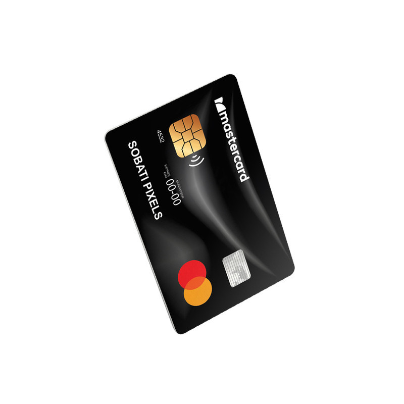 استیکر  کارت مدل عابر بانک کد 55