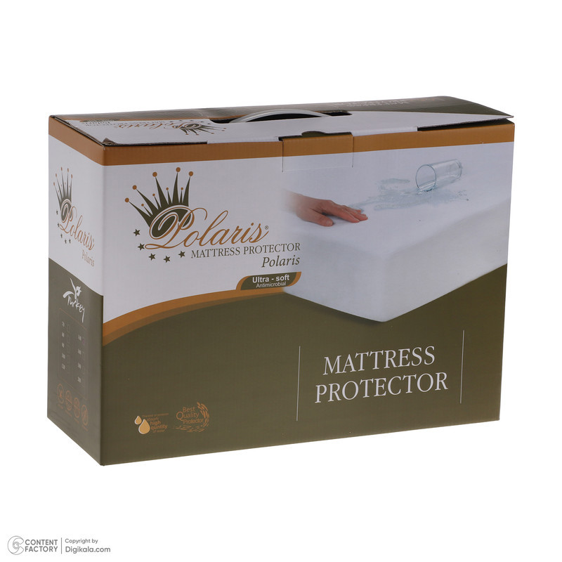 محافظ تشک پولاریس مدل Ultra Soft ضدآب نانو سایز 140x200 سانتی متر