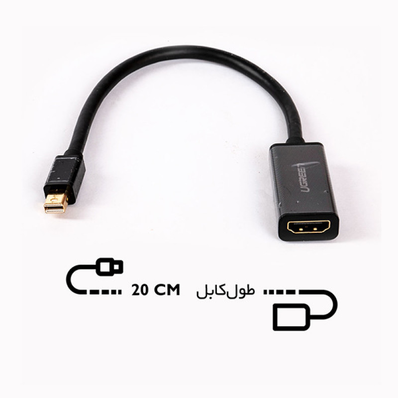 مبدل Mini Displayport به HDMI یوگرین مدل MD112-10461
