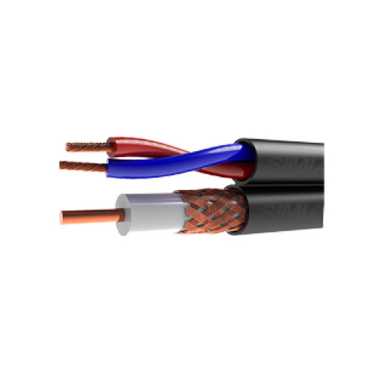 کابل RG59 ترکیبی مدل RG 0.7-96 طول 305 متر