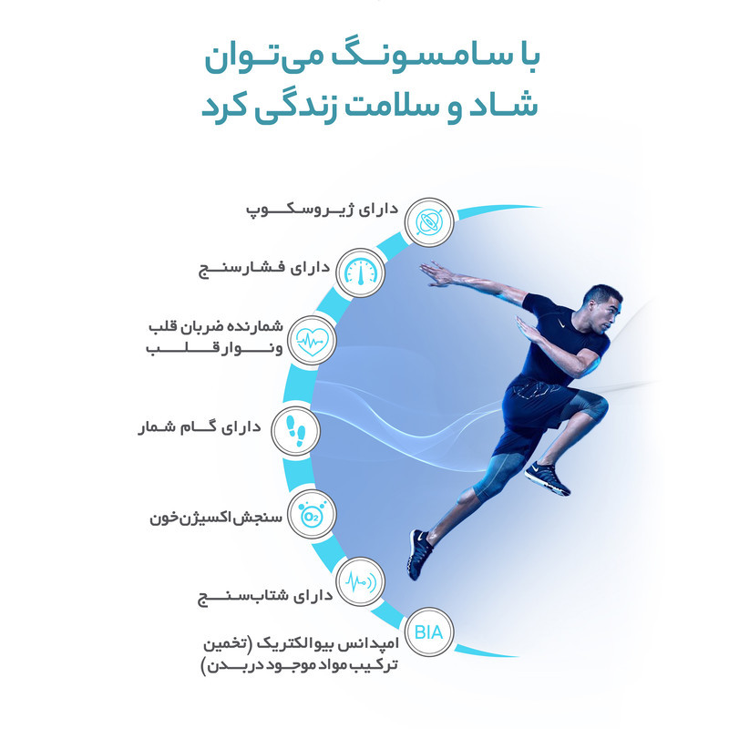 ساعت هوشمند 44 میلی‌متری سامسونگ مدل Galaxy Watch4 با بند سیلیکونی