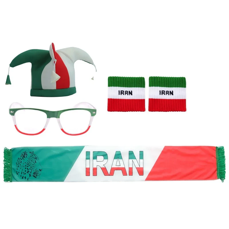 ست هواداری مدل تیم ملی ایران کد gls بسته 5 عددی