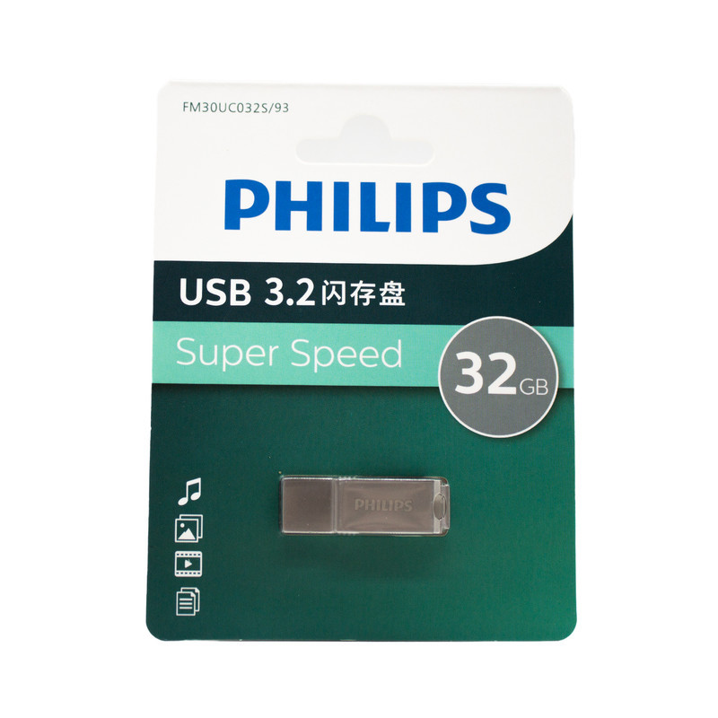 فلش مموری فیلیپس مدل FM30UC OTG 3.2 ظرفیت 32 گیگابایت با رابط USB 3.2