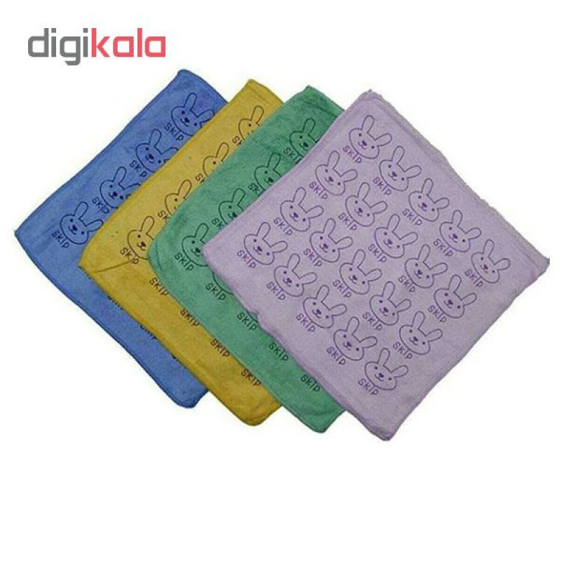 حوله آشپزخانه مدل skip طرح خرگوش سایز 30*30 سانتی متر