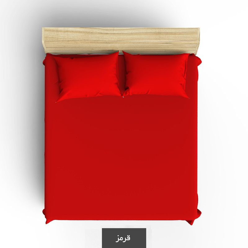 ملحفه خانه سفید مدل آرزو دو نفره سایز 200x160 سانتی متر