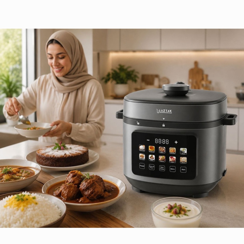 مولتی کوکر 7 لیتری آزتک مدل A_8180