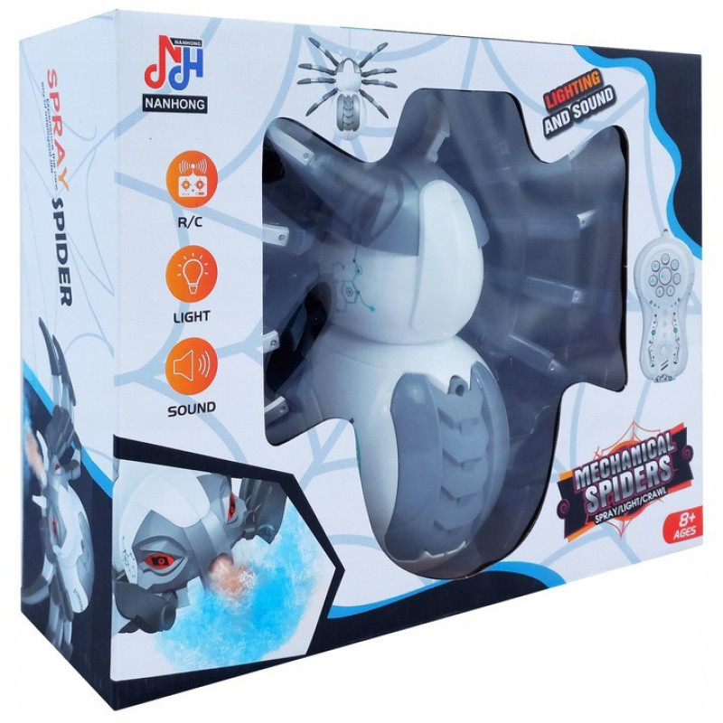 ربات کنترلی مدل عنکبوت دودزا شارژی صدادار کد 128A-30
