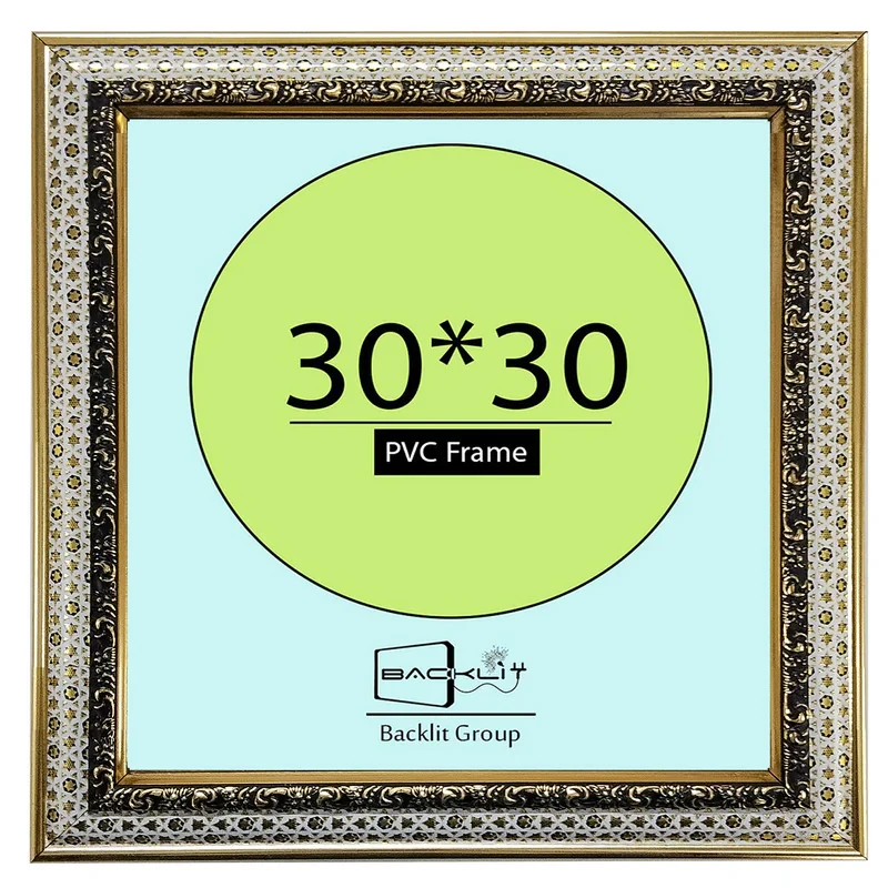 قاب عکس بکلیت مدل خاتم گلدار سایز 30×30 سانتی متر