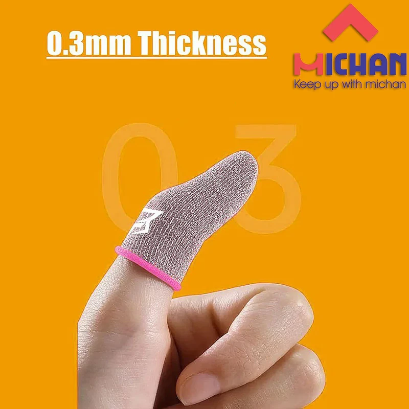 آستین کنترل کننده انگشت میچان مدل finger sleeve بسته 4 عددی