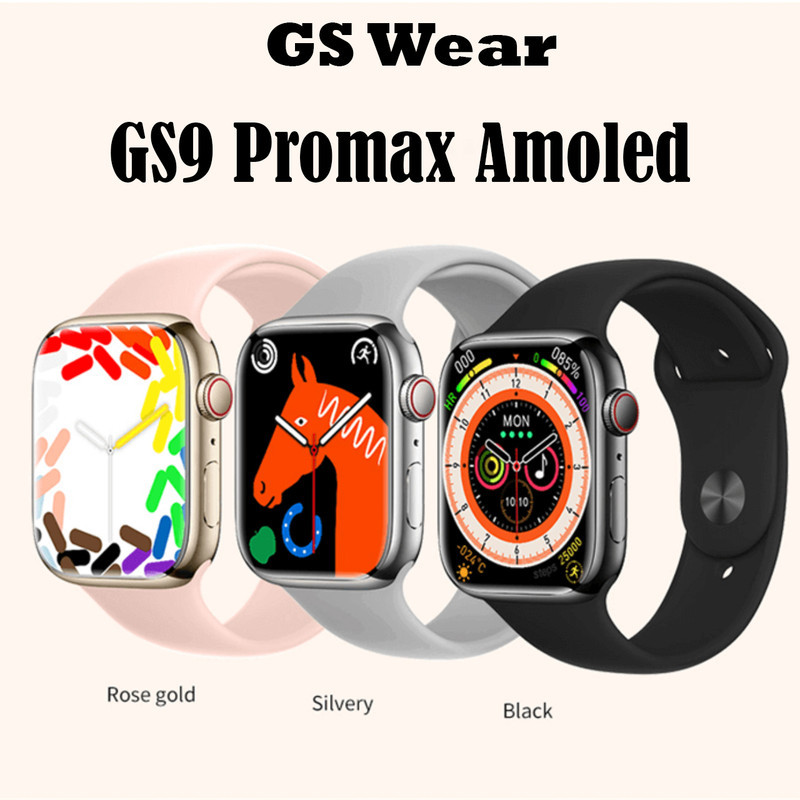 ساعت هوشمند جی اس ویر مدل GS9 Promax Amoled