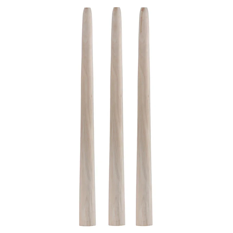 پایه میز مدل  چوبی مخروطی کد 80 مجموعه 3 عددی