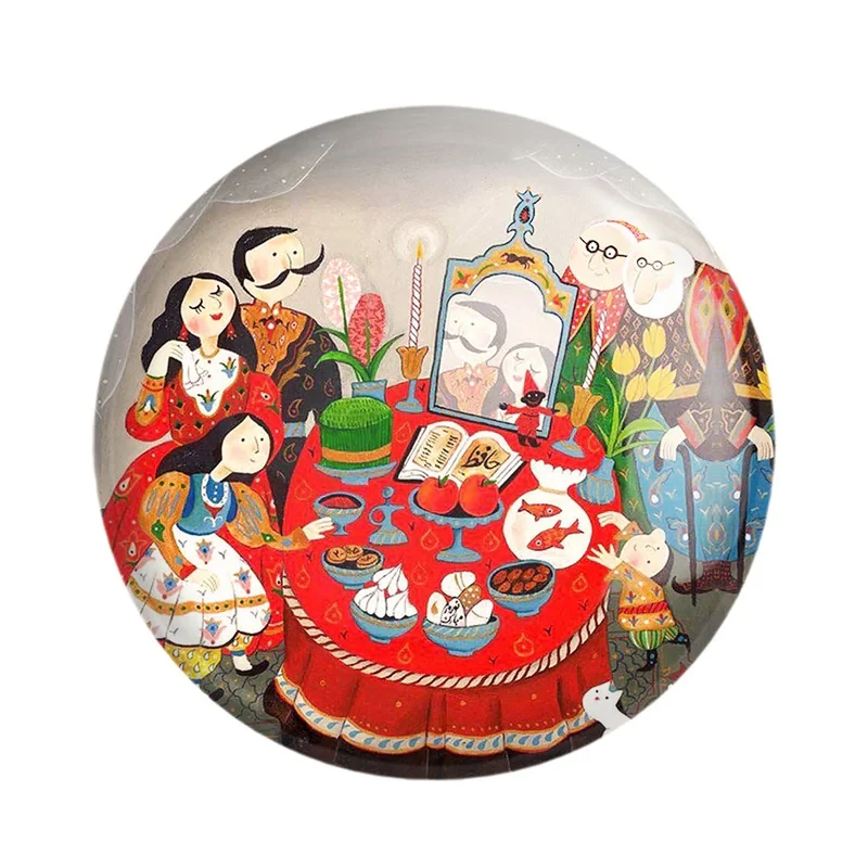 مگنت خندالو مدل نوروز کد 25579